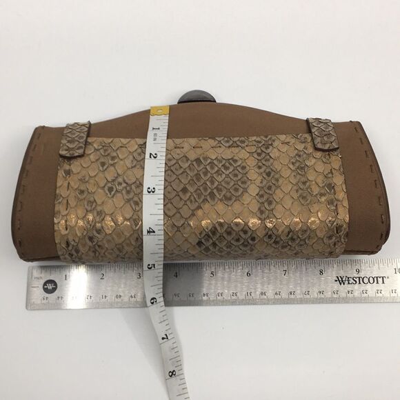 VBH by Vernon Bruce Hoeksema First Edition Snake and satin Clutch - Picture 17 of 17